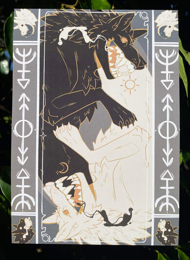 skoll hati print