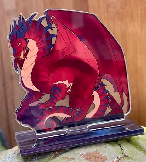 Dragon standee