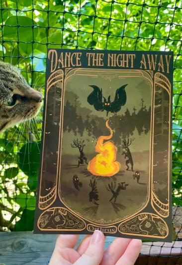 cryptid dance print