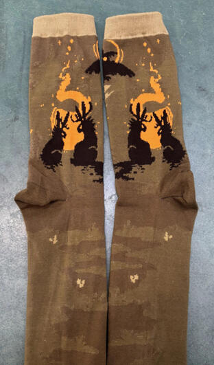 cryptid dance socks
