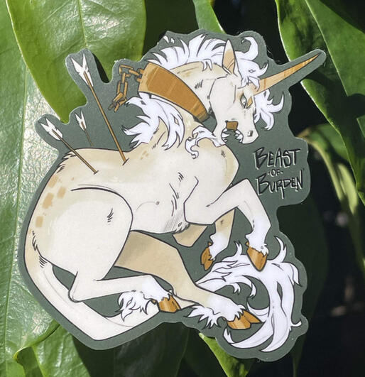 Burdened Unicorn
